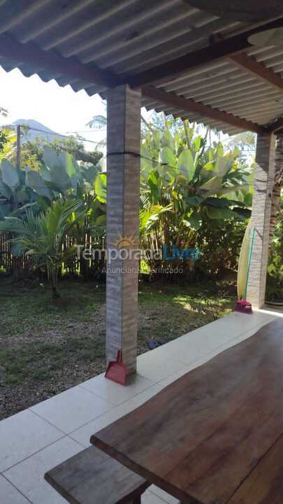 House for vacation rental in Ubatuba (Praia de Itamambuca)