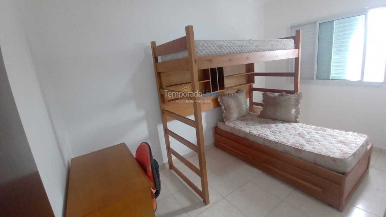 Apartment for vacation rental in Praia Grande (Vila Tupi)