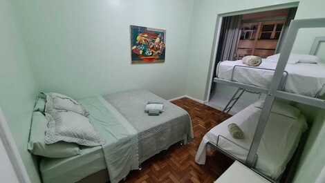 Apartamento aluguel temporada em Rio de Janeiro(Copacabana) 3 Quartos