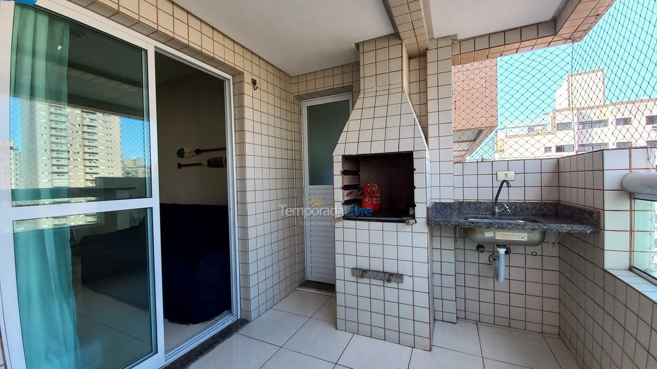 Apartamento para aluguel de temporada em Praia Grande (Aviação)