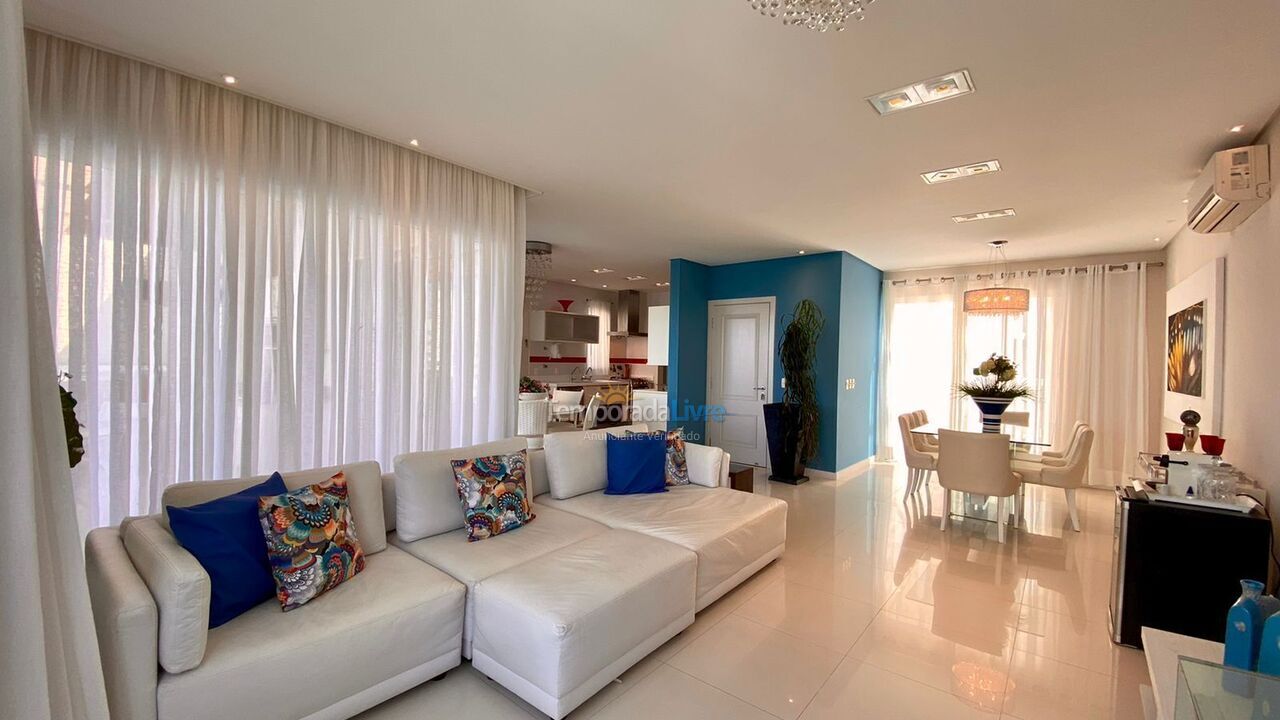 Apartamento para aluguel de temporada em Bertioga (Riviera de São Lourenço)