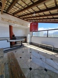 COVERAGE WITH 6 BEDROOMS, Barbecue, Swimming pool, Praia do Morro