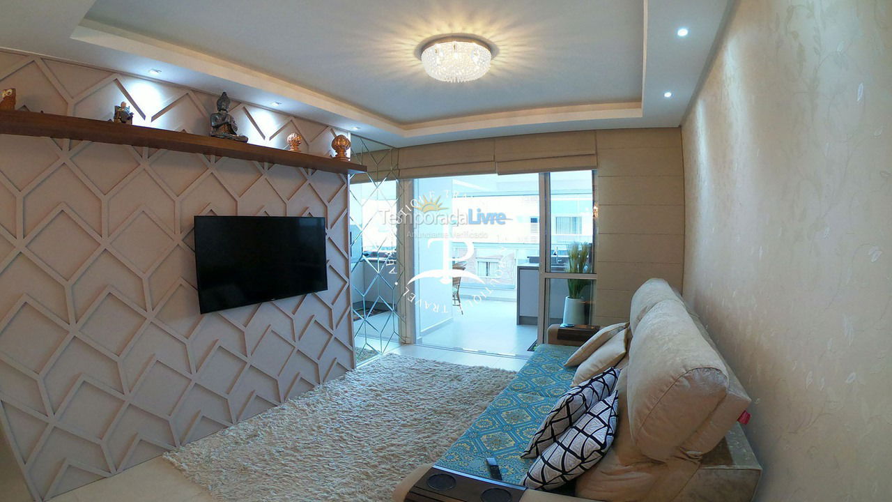 Apartamento para alquiler de vacaciones em Governador Celso Ramos (Praia de Palmas)