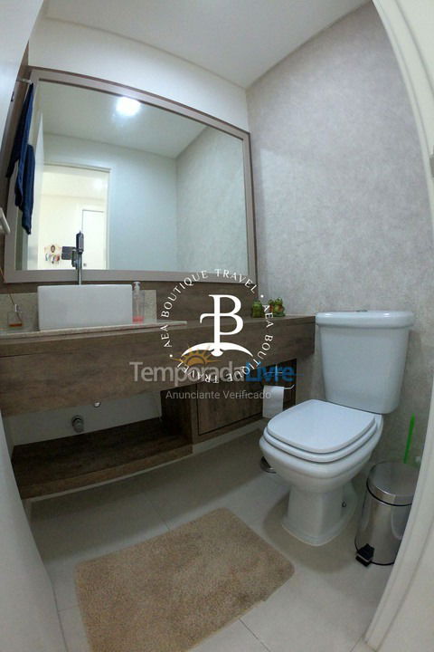 Apartamento para alquiler de vacaciones em Governador Celso Ramos (Praia de Palmas)