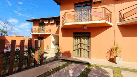 Casa 1 e casa 2.