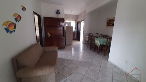 APARTMENT 50m from Ubatuba beach - SFS for 6 people.