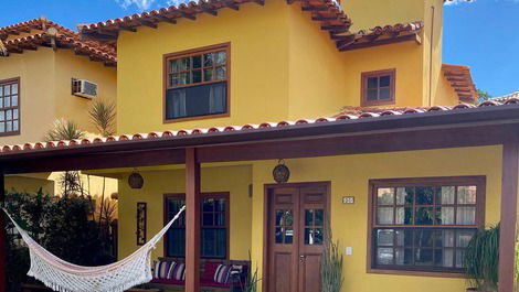 Casa Top Búzios 4 q. (4 suítes- ar cond)Wi-Fi, Churrasq, 50 mts Praia