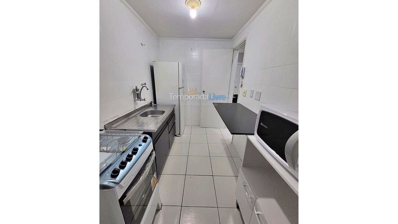 Apartamento para aluguel de temporada em Guarujá (São Paulo)