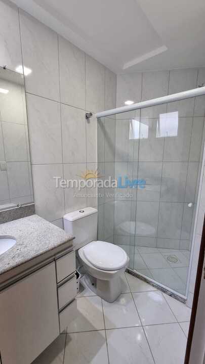 Apartment for vacation rental in Guarapari (Praia do Morro)