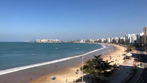 Departamento de 3 recámaras, vista completa al mar, c/Wi-Fi, 2 garajes.