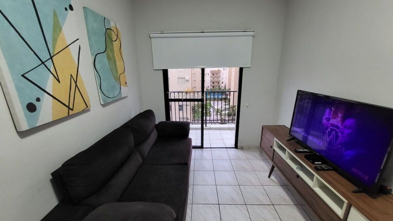 Apartamento para aluguel de temporada em Balneario Cidade Atlantica (São Paulo)