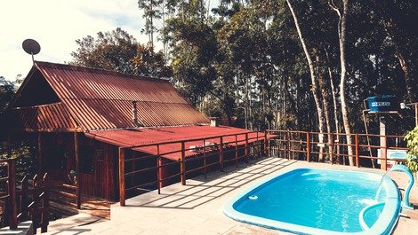 Amazing chalet with pool, Águas Mornas - SC