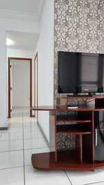 Ap 2 Bedrooms C/suite, in Praia Center.