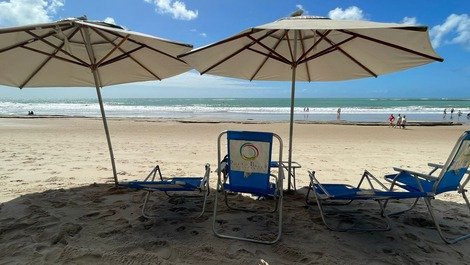 Cadeiras de praia cortesia 