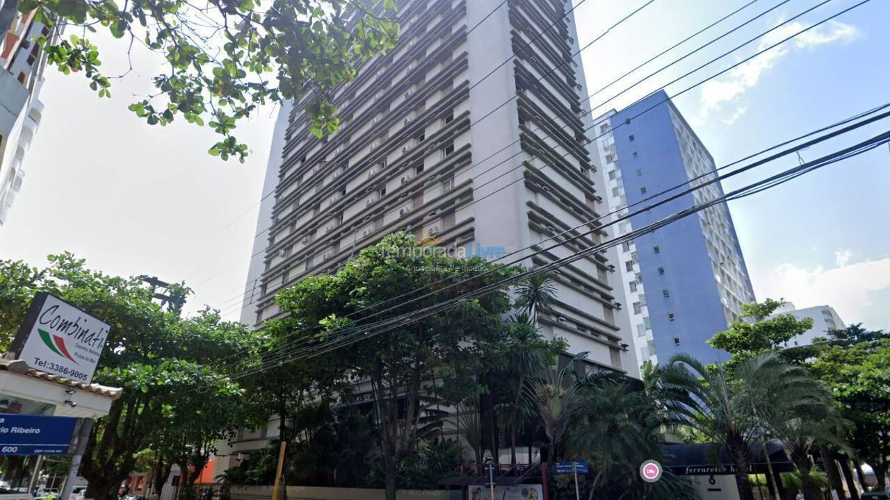 Apartamento para aluguel de temporada em Guarujá (Pitangueiras)