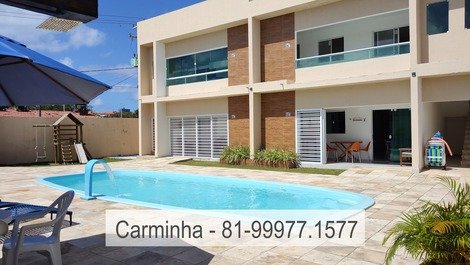 Apartamento para alquilar en Tamandaré - Praia dos Carneiros