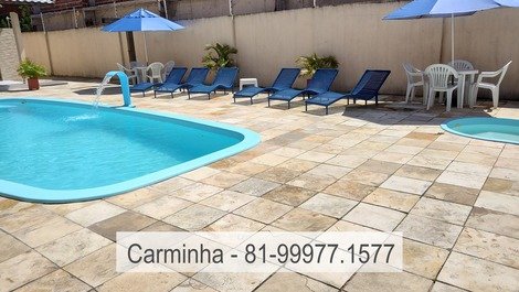Charming ground floor apartment 150m from Praia dos Carneiros