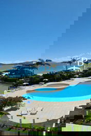 Apartment with front sea view! Foot in the sand and swimming pool- Canasvieiras