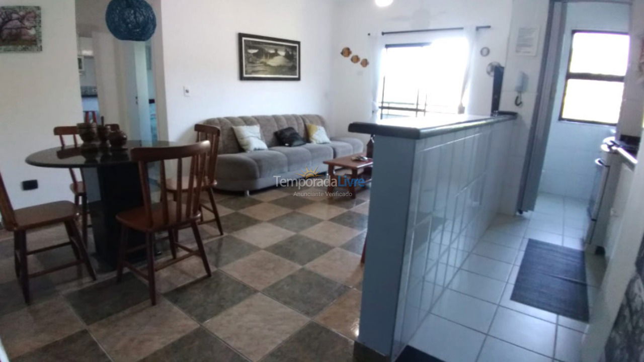 Apartment for vacation rental in Ubatuba (Praia das Toninhas)