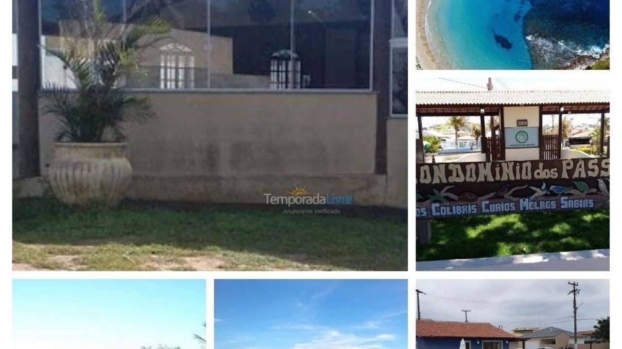 House for vacation rental in Cabo Frio (Dunas do Pero)