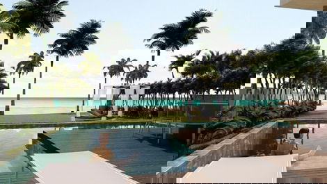 HOUSE CONCHA DO MAR (FOOT IN THE SAND) FRONT OF THE SEA IN GUARAJUBA CONDOMINIUM