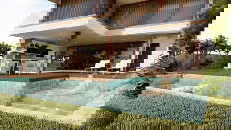 HOUSE CONCHA DO MAR (FOOT IN THE SAND) FRONT OF THE SEA IN GUARAJUBA CONDOMINIUM