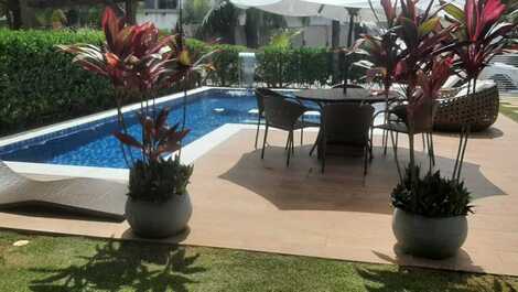 CASA MALU 50 METERS FROM THE BEACH SIX SUITES CONDOMINIUM CLOSED GUARAJUBA