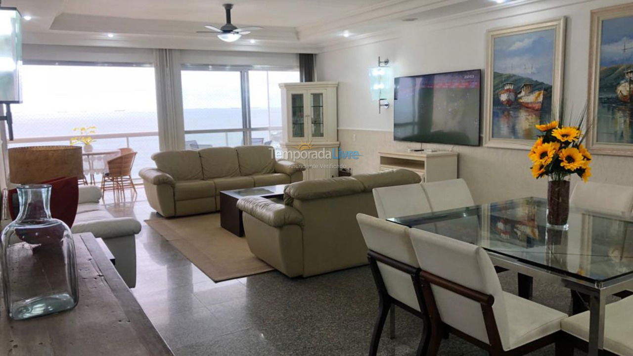 Apartamento para aluguel de temporada em Guarujá (Pitangueiras)