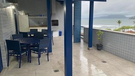Excellent Penthouse with 3 suites facing the sea, Ubatuba