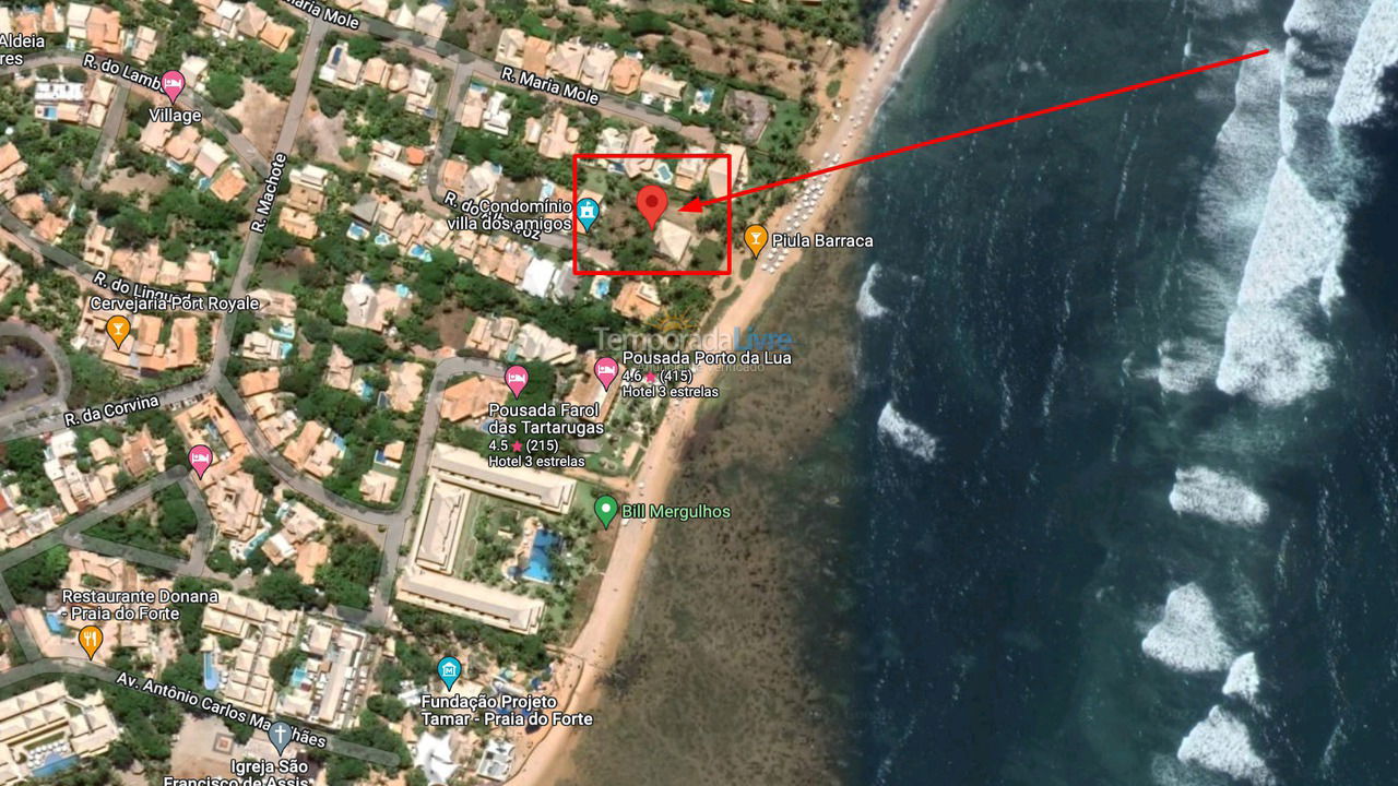 Apartment for vacation rental in Mata de São João (Praia do Forte)