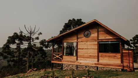 Chalé Privativo para Casal _Stratus_ Morro da Igreja- Urubici -SC.