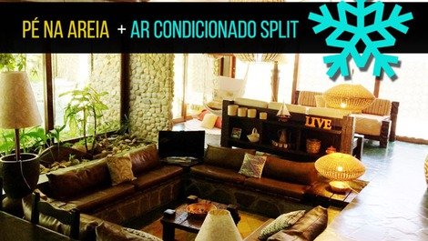 Casa en Tenório para 12 Split Air, 4 parejas y 3 solteros