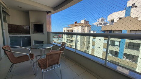 Apartamento Excelente Vista pro Mar - 100M da praia de Bombas - WIFI