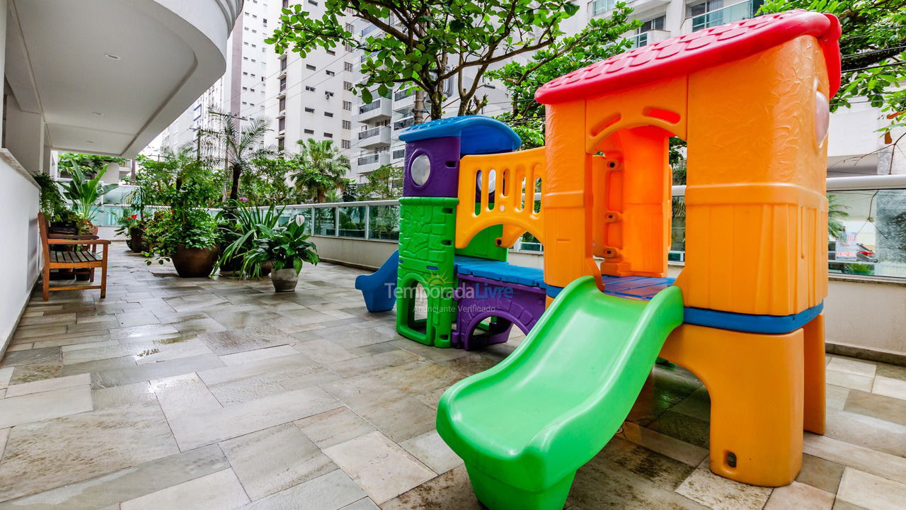 Apartamento para alquiler de vacaciones em Guarujá (Pitangueiras)