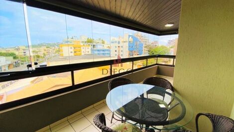 Apartamento 2 dormitórios com vista mar na praia de Bombas/Bombinhas