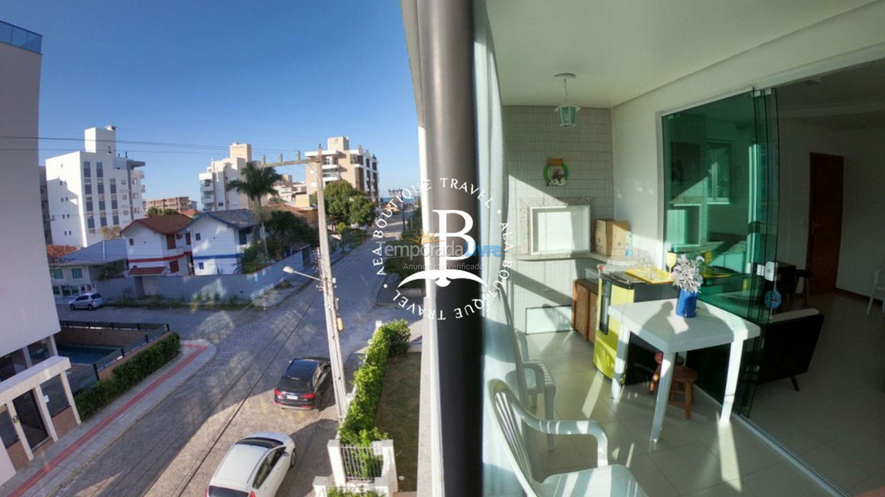 Apartment for vacation rental in Governador Celso Ramos (Praia de Palmas)