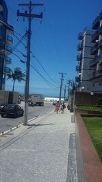 Visão da praia do forte 