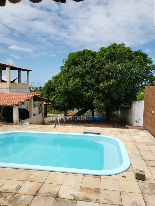 Casa para aluguel de temporada em Conde (Barra do Itariri Bahia)