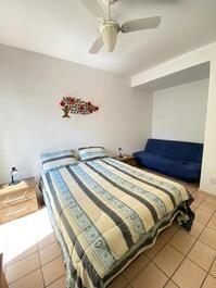 Apartamento en urbanización cerrada en Angra con Deck y vistas al mar