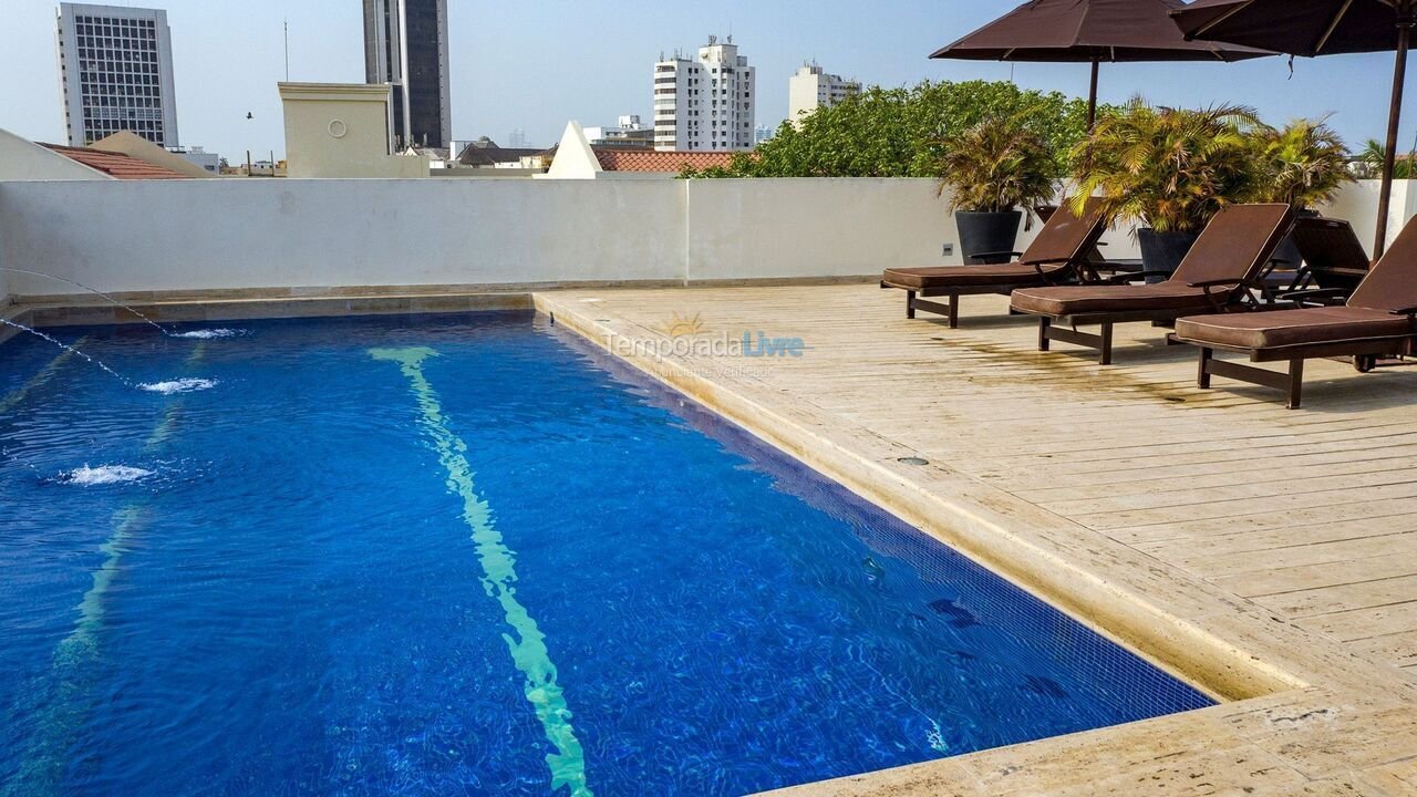 Apartamento para alquiler de vacaciones em Cartagena de Indias (San Diego)