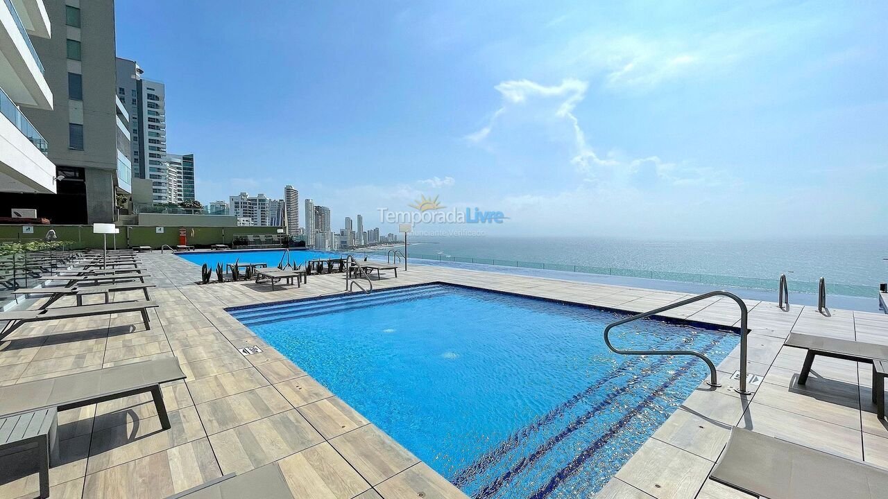 Apartment for vacation rental in Cartagena de Indias (Bocagrande)