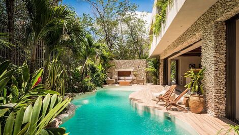 Tul030 - Superb villa with pool in Tulum