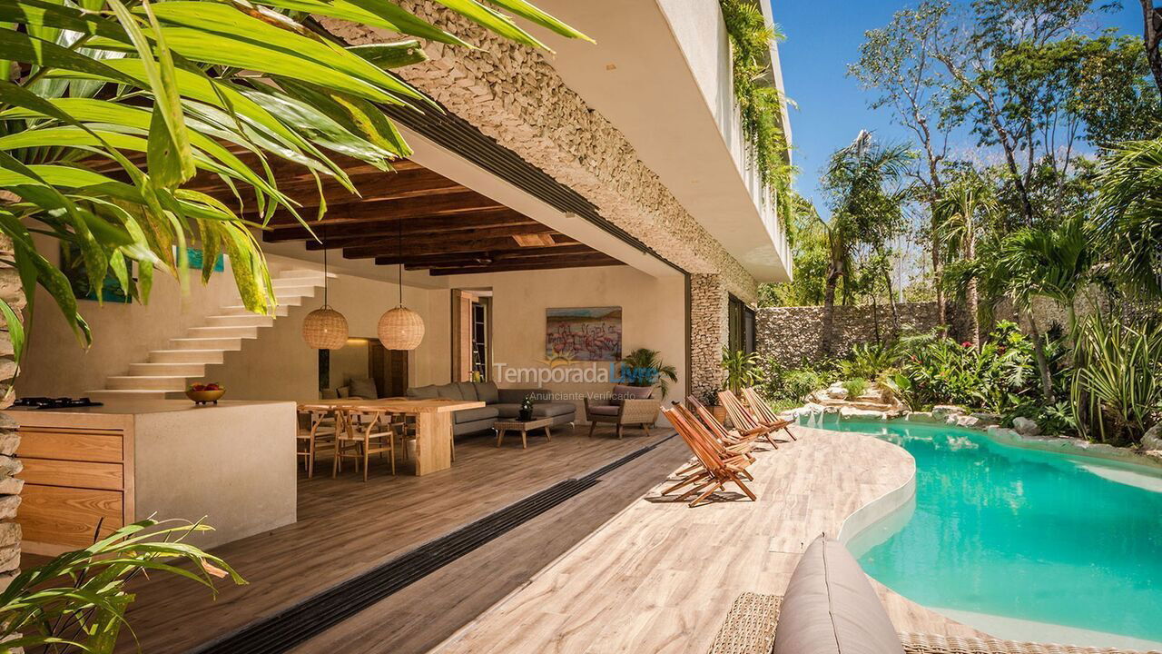 Casa para alquiler de vacaciones em Tulum (Aldea Zama)