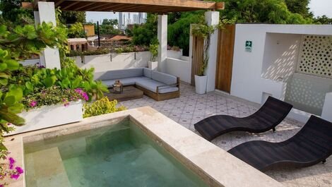 Car037 - Charming colonial house with pool in Cartagena