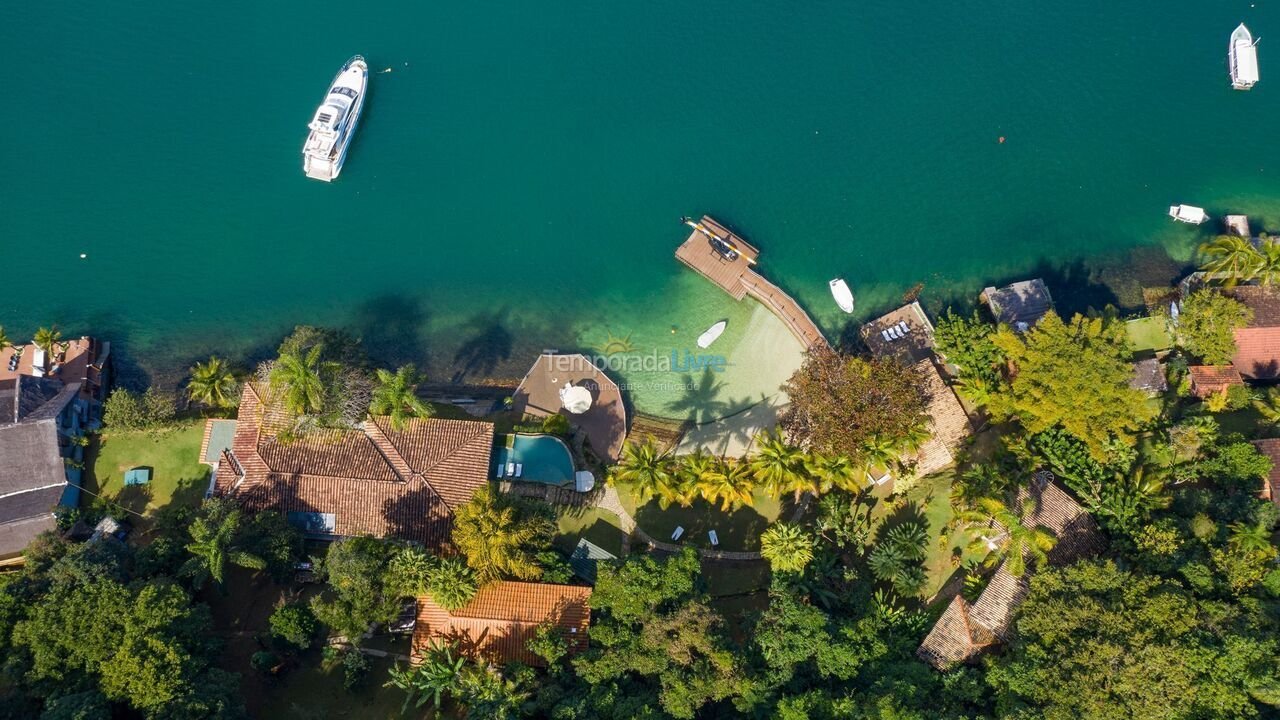 Casa para alquiler de vacaciones em Angra dos Reis (Ilha da Caieira)