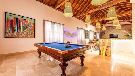 Car017 - Luxury Villa with Pool in Cartagena