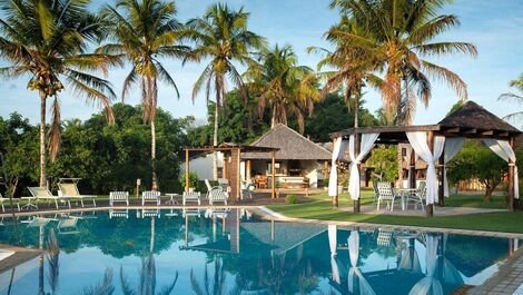 Bah234 - Beachfront villa with pool in Caraiva