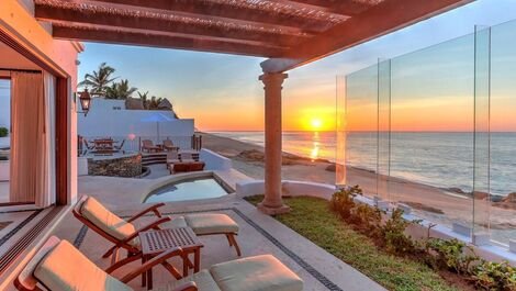 Cab004 - Luxuosa villa frente mar em Los Cabos