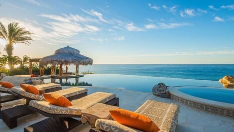 Cab021 - Magnífica villa com piscina infinita em Los Cabos