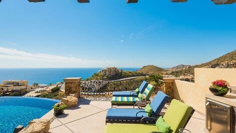 Cab015 - Hermosa villa de 6 dormitorios con piscina en Los Cabos